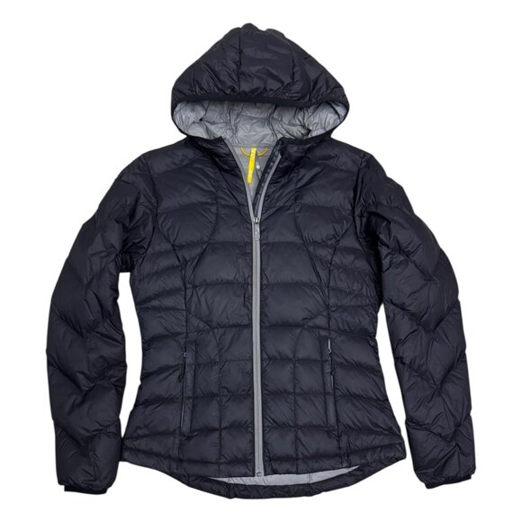 LOLE Down & Feather Fill Winter Puffer Parka Light Jacket Coat Womens Small - Picture 1 of 5